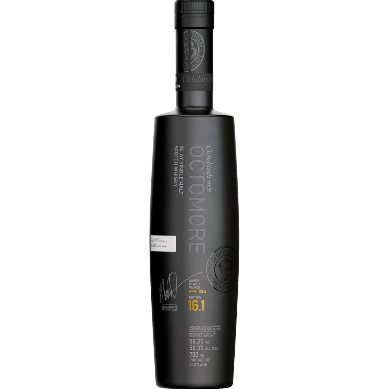 Octomore 16.1 Cask Strength Single Malt Scotch Whisky 700ml Octomore 16.1 Cask Strength Single Malt Scotch Whisky 700ml