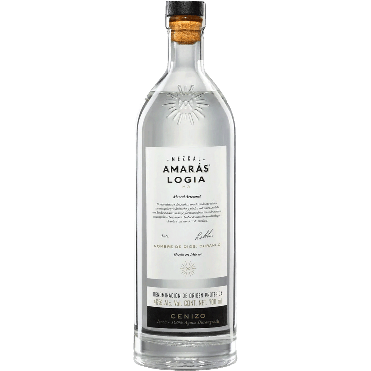 Mezcal Amaras Logia Cenizo 700ml