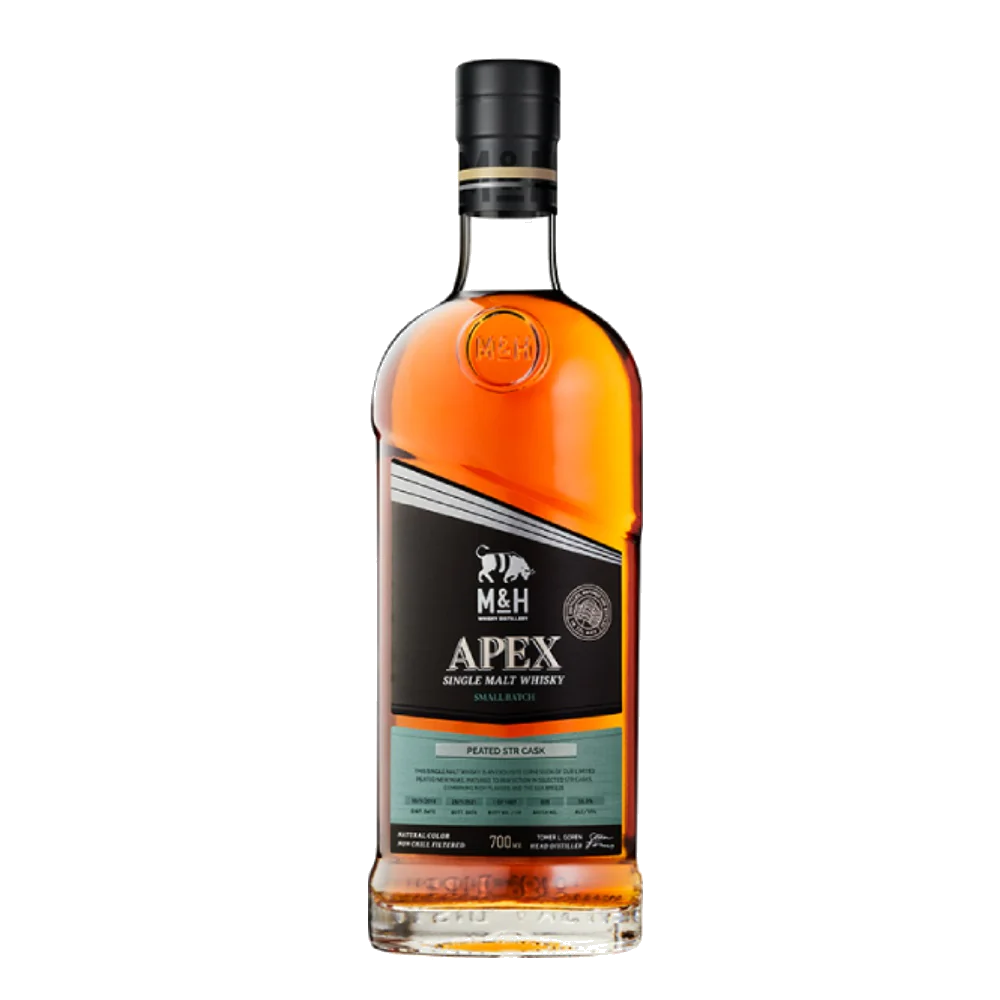 The Milk & Honey Distillery Apex Peated STR Cask Cask Strength Single Malt Israeli Whisky 700ml