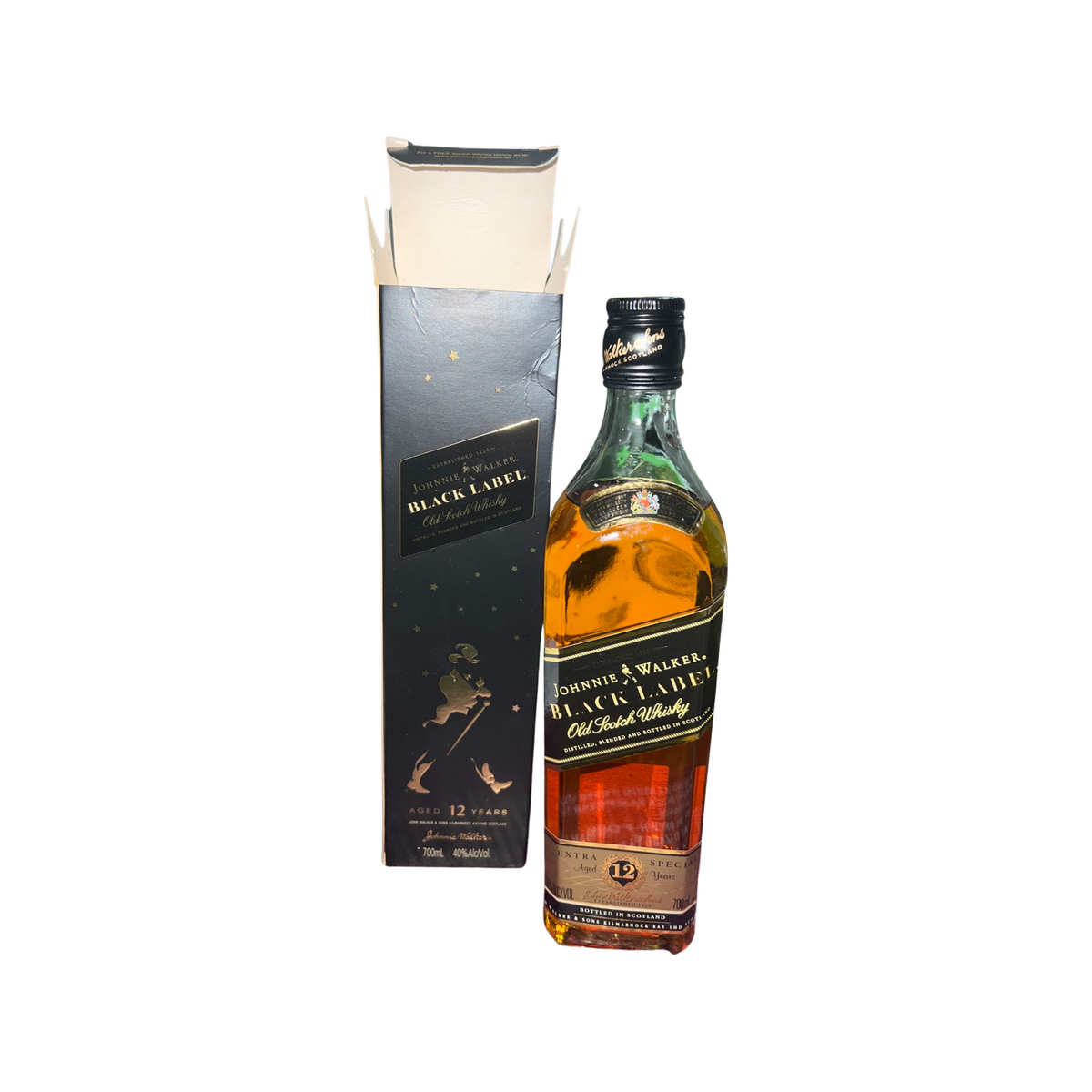 Johnnie Walker 12YO Black Label Extra Special (Vintage) Old Scotch Whisky 700ml