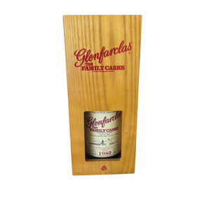 Glenfarclas 1980 43 Year OId Family Casks 4th Fill Hogshead Whisky 700ml