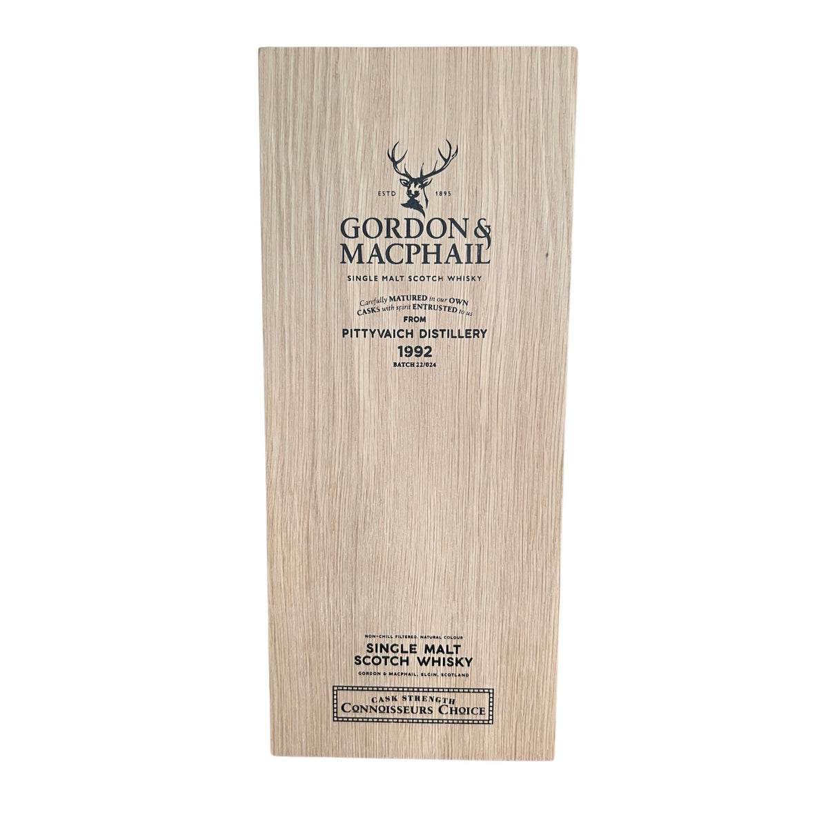 Gordon & Macphail Connoisseurs Choice Pittyvaich 1992 30 Year Old Whisky 700ml