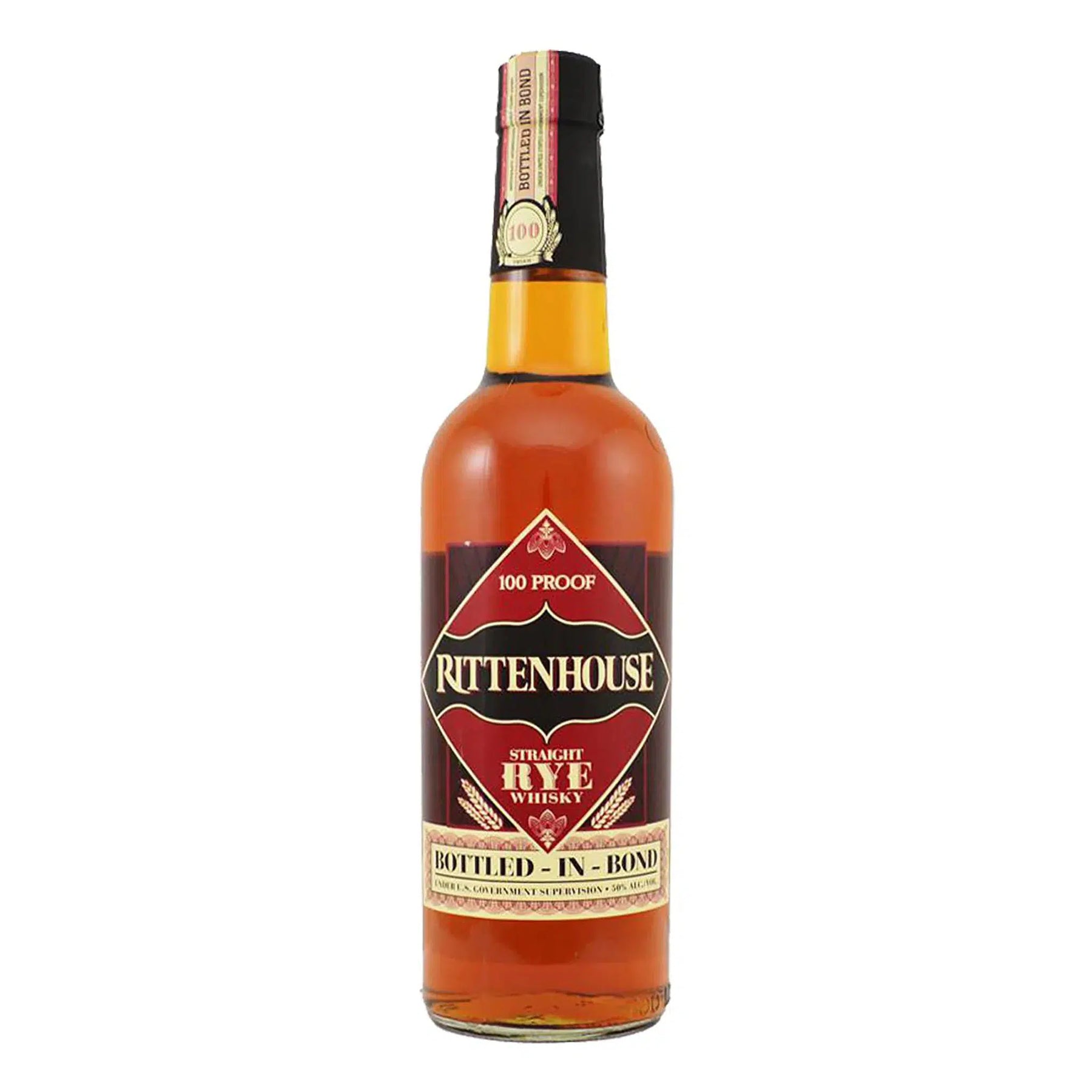 Rittenhouse 100 Proof Straight Rye Whiskey 700ml