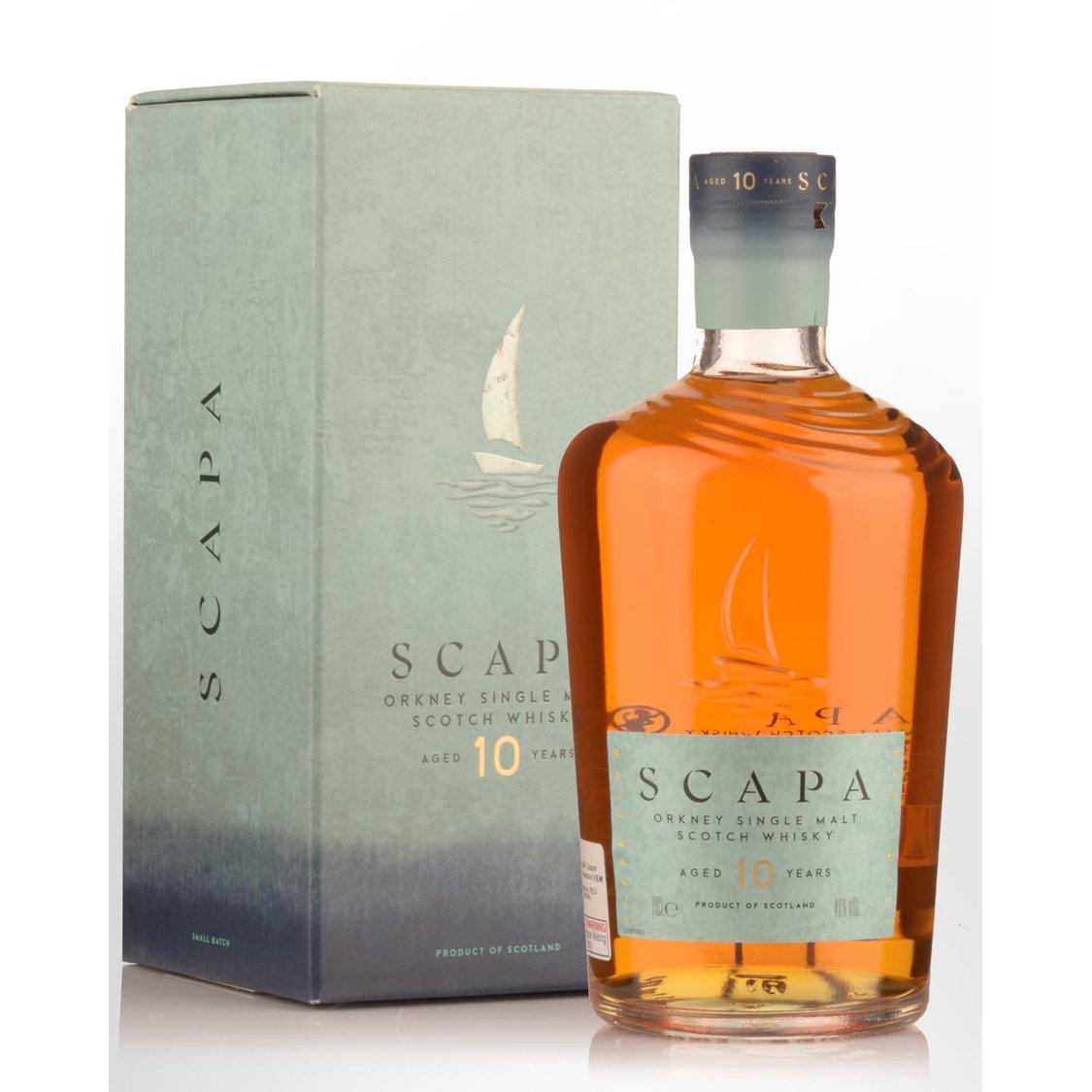 Scapa 10 Year Old Single Malt Scotch Whisky 700ml