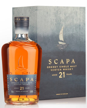 Scapa 21 Year Old Single Malt Scotch Whisky 700ml