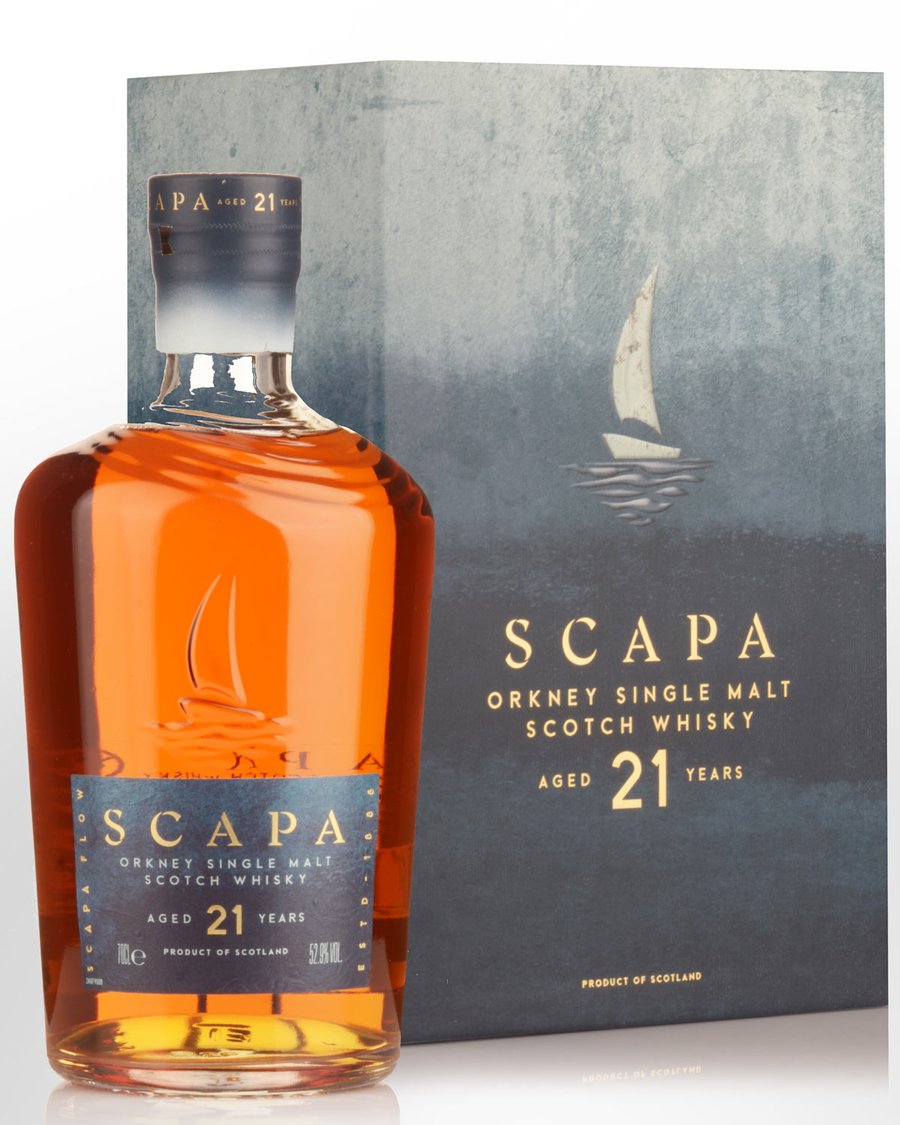 Scapa 21 Year Old Single Malt Scotch Whisky 700ml
