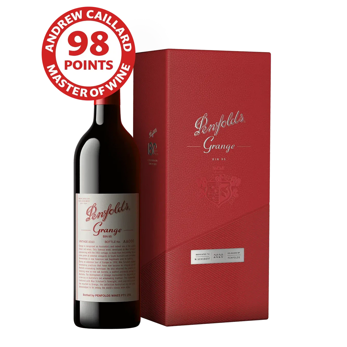 Penfolds Bin 95 Grange Shiraz 2020 750ml