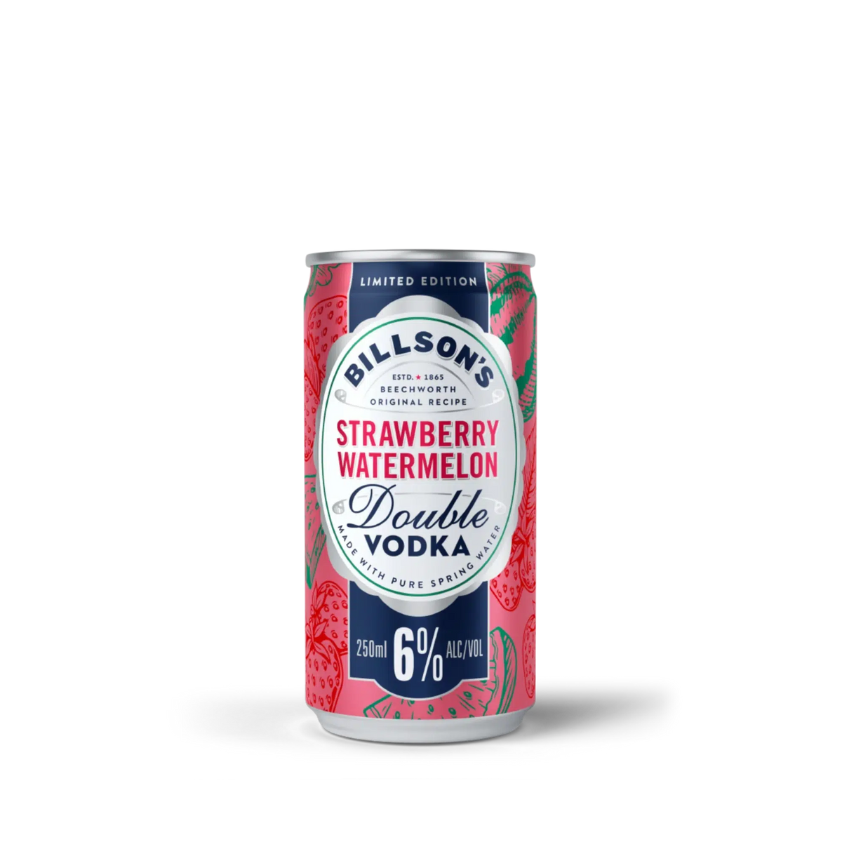 Billson's Strawberry & Watermelon 6% Double Vodka 250ml