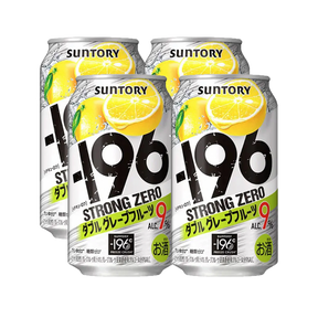 Suntory Strong 9% Zero -196 Double Grapefruit (24x350ml)