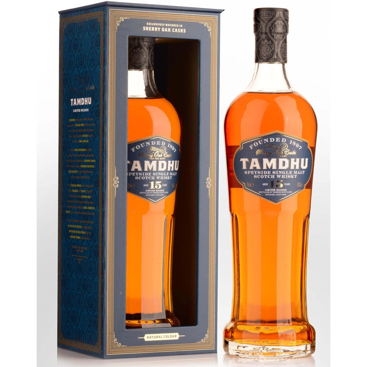 Tamdhu 15 Year Old Single Malt Scotch Whisky 700ml