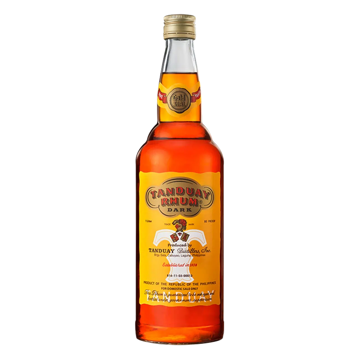 Tanduay 5 Year Old Dark Rum 750ml