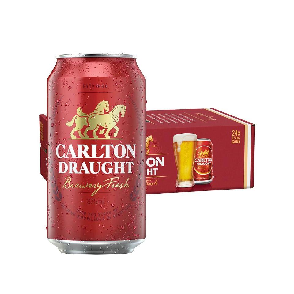 Carlton Draught Cans 375ml