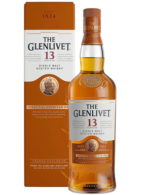 The Glenlivet 13 Year Old First Fill American Oak Single Malt Whisky 700ml