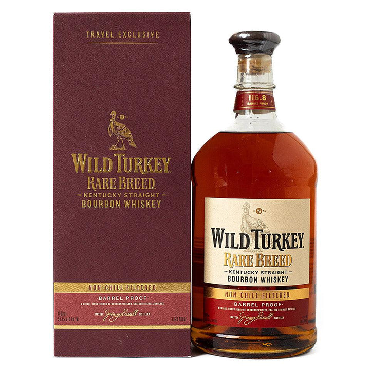 Wild Turkey Rare Breed Non-Chill Filtered Kentucky Straight Bourbon Whiskey 1L