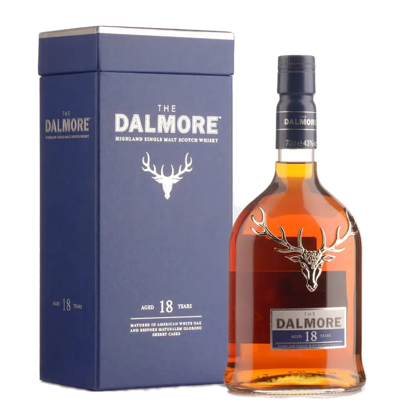 The Dalmore 18 Year Old Single Malt Scotch Whisky 700ml