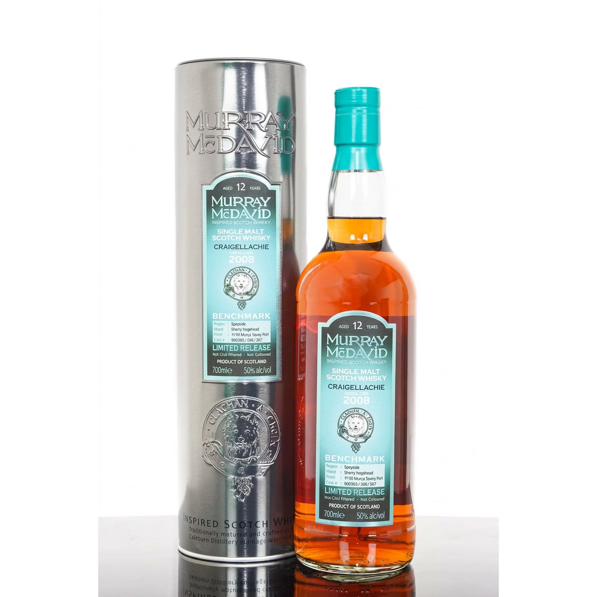 Murray McDavid Craigellachie 2008 Aged 12 Yrs Speyside Single Malt Scotch Whisky 700ml