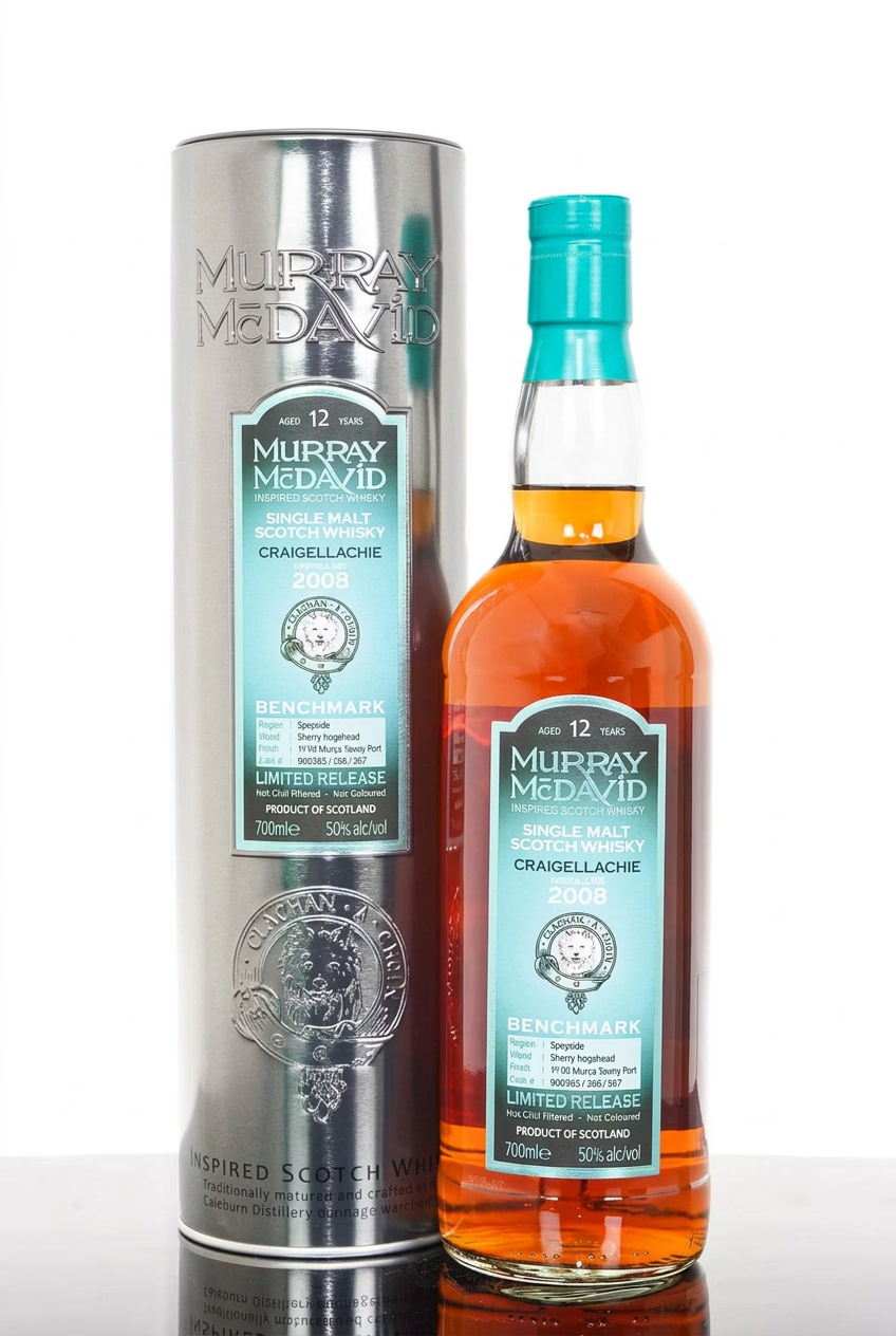 Murray McDavid Craigellachie 2008 Aged 12 Yrs Speyside Single Malt Scotch Whisky 700ml
