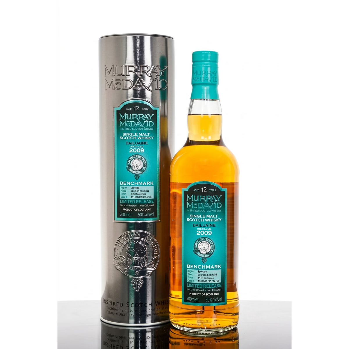 Murray McDavid Dailuaine 2009 Aged 12 Years Speyside Single Malt Scotch Whisky 700ml