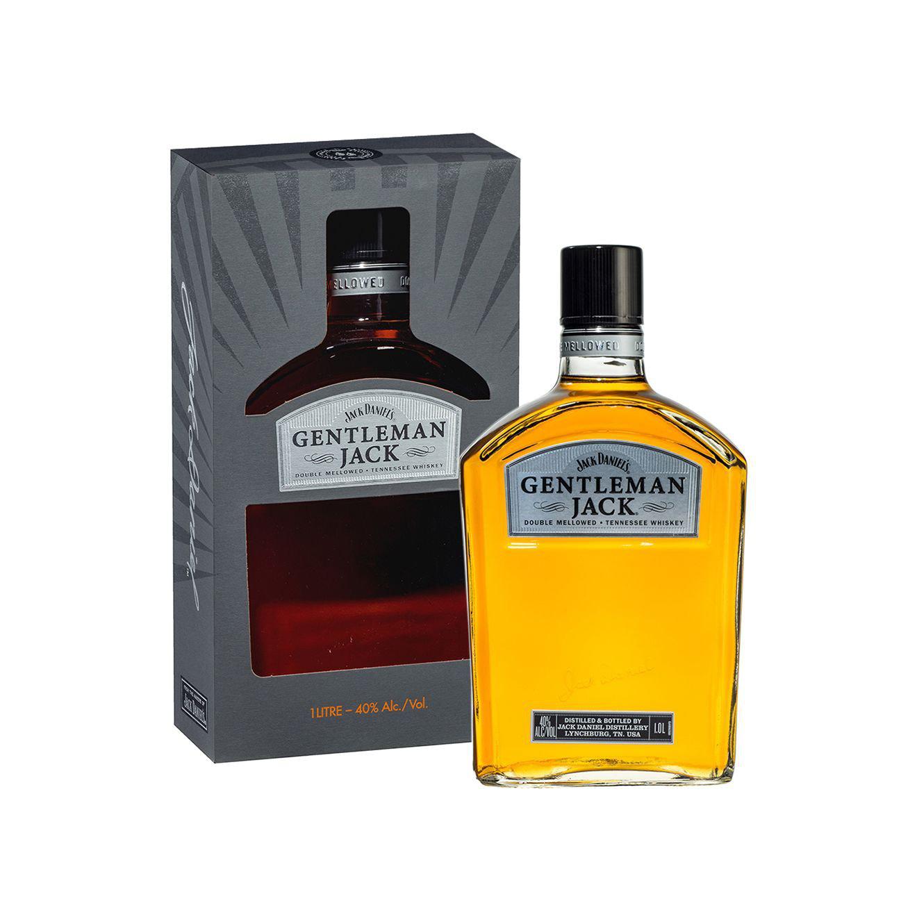 Gentleman Jack Duty Free Size Gift Boxed 1L