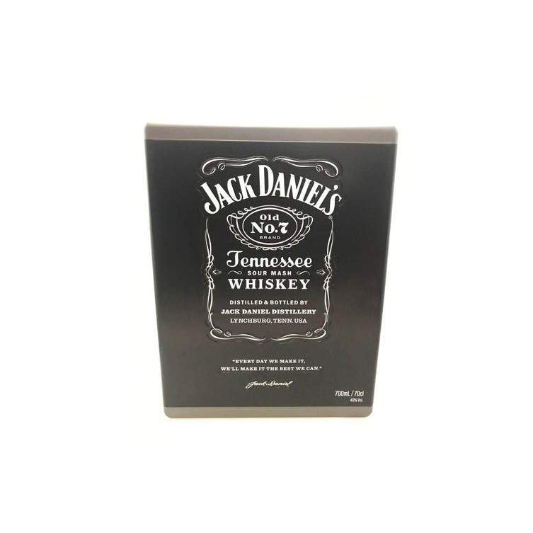 Jack Daniel's No 7 700mL & 2 Glass Pack