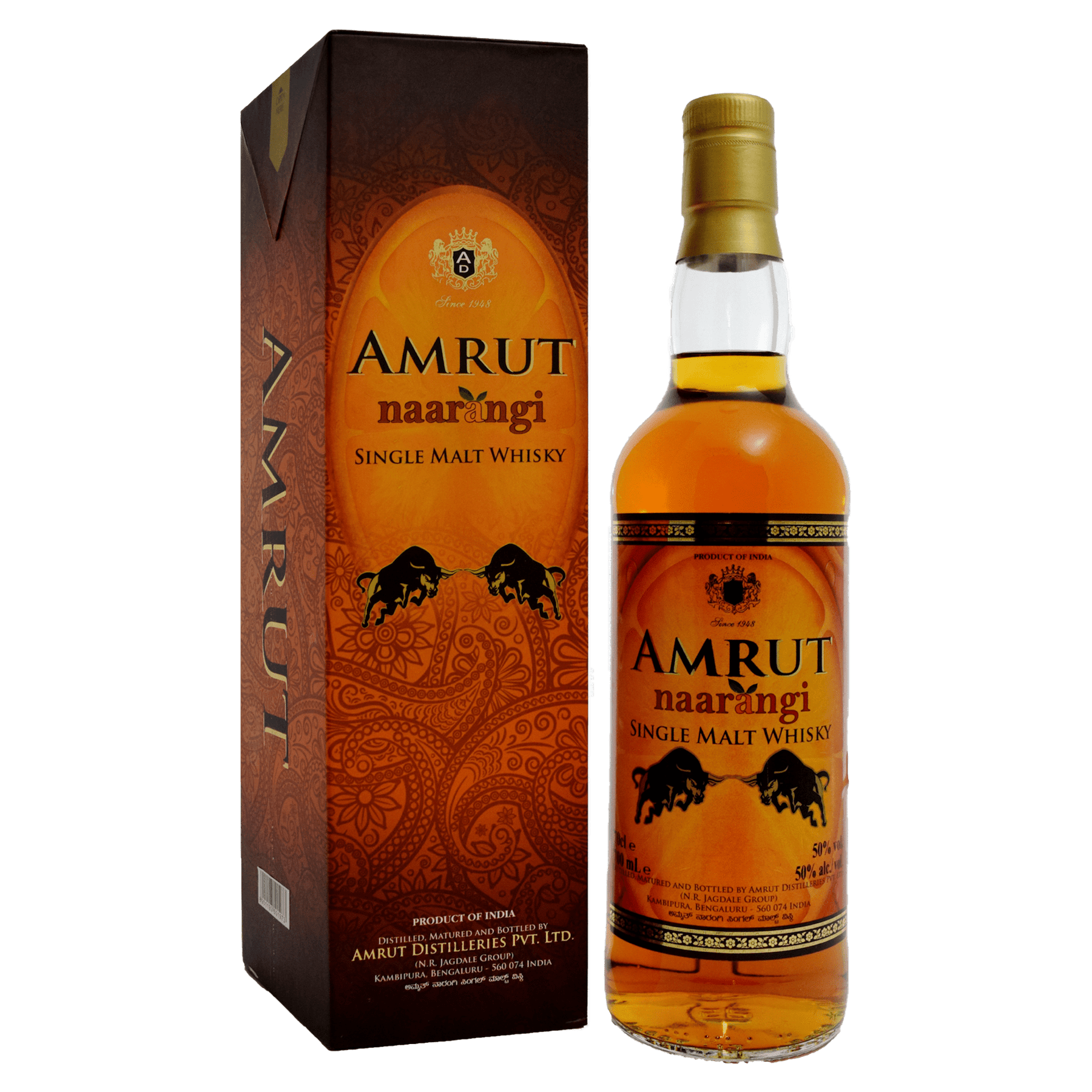 Amrut Naarangi Indian Whisky - Paul’s Liquor