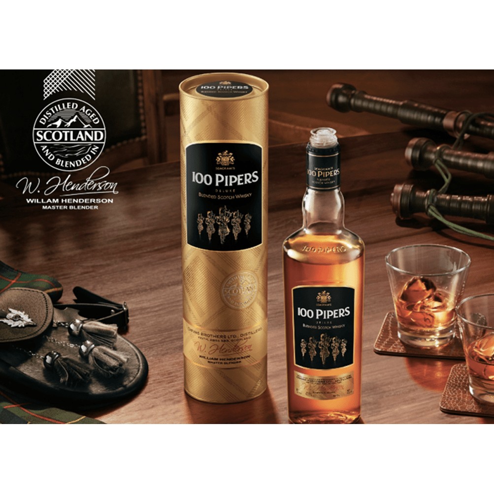 100 Pipers Scotch Whisky 750ml