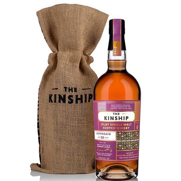 Hunter Laing & Co. The Kinship Laphroaig 30 Year Old Cask Strength Single Malt Scotch Whisky 700ml