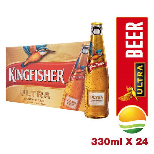 Kingfisher Ultra Premium Lager Beer 330ml