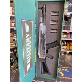 Military AK47 Vodka Gun & 3 Shot Glasses - Gift Set