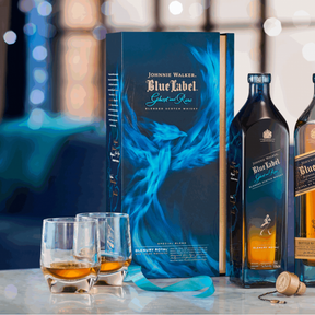 Johnnie Walker Blue Label Ghost and Rare Glenury Royal Blended Scotch Whisky 700ml