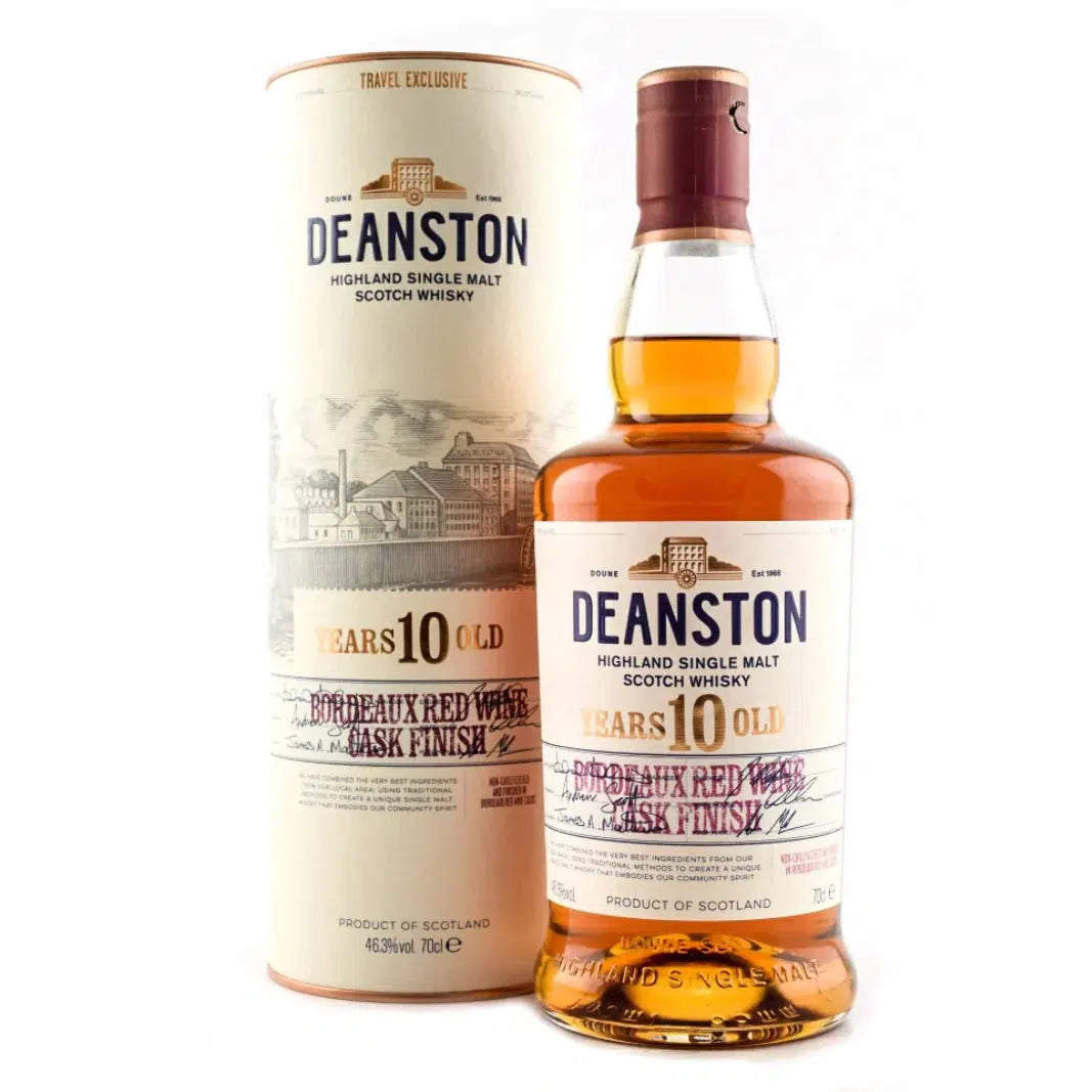 Deanston 10 Year Old Bordeaux Red Wine Cask Finish 700ml
