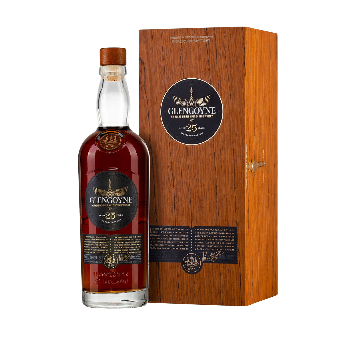 Glengoyne 25 Year Old Single Malt Scotch Whisky 700ml