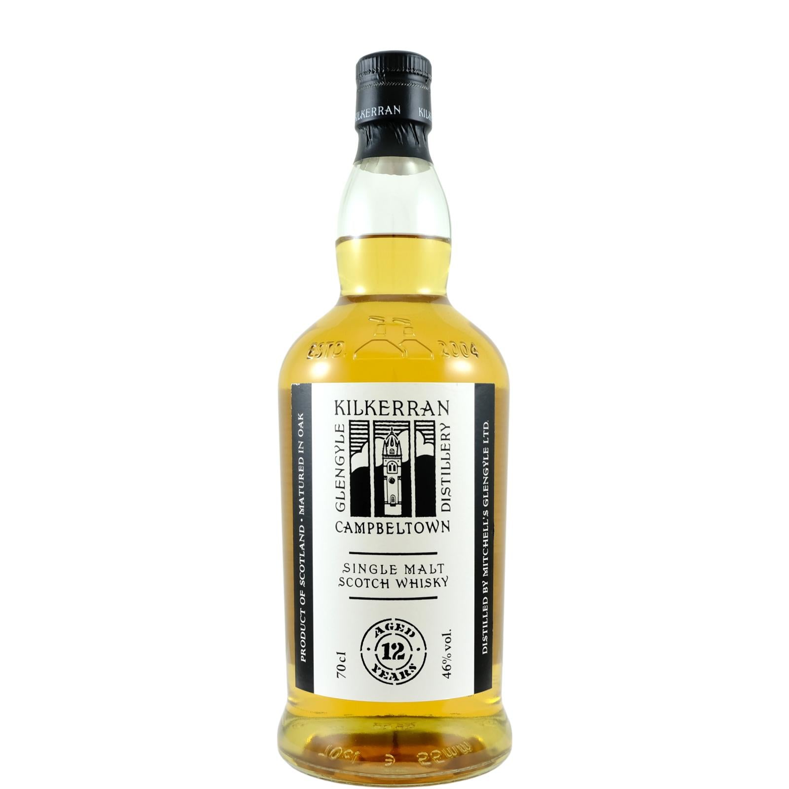 Glengyle Distillery Kilkerran 12 Year Old Single Malt Scotch Whisky 700ml