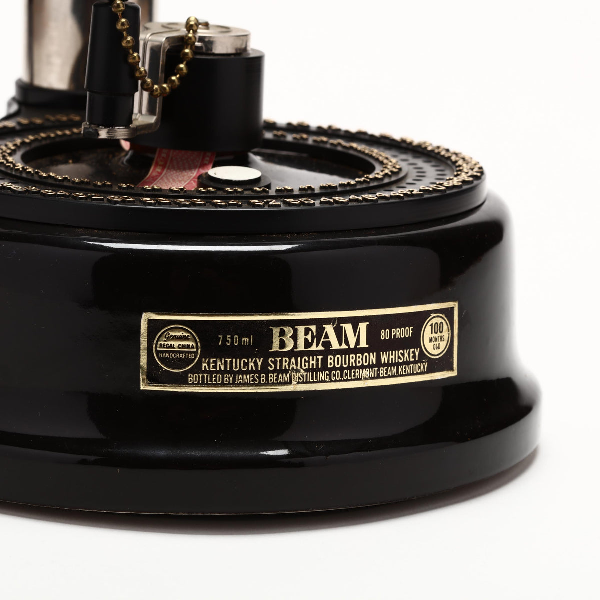 Jim Beam Beam's 1904 "100 Digit" Dial Phone Bottle 750ml