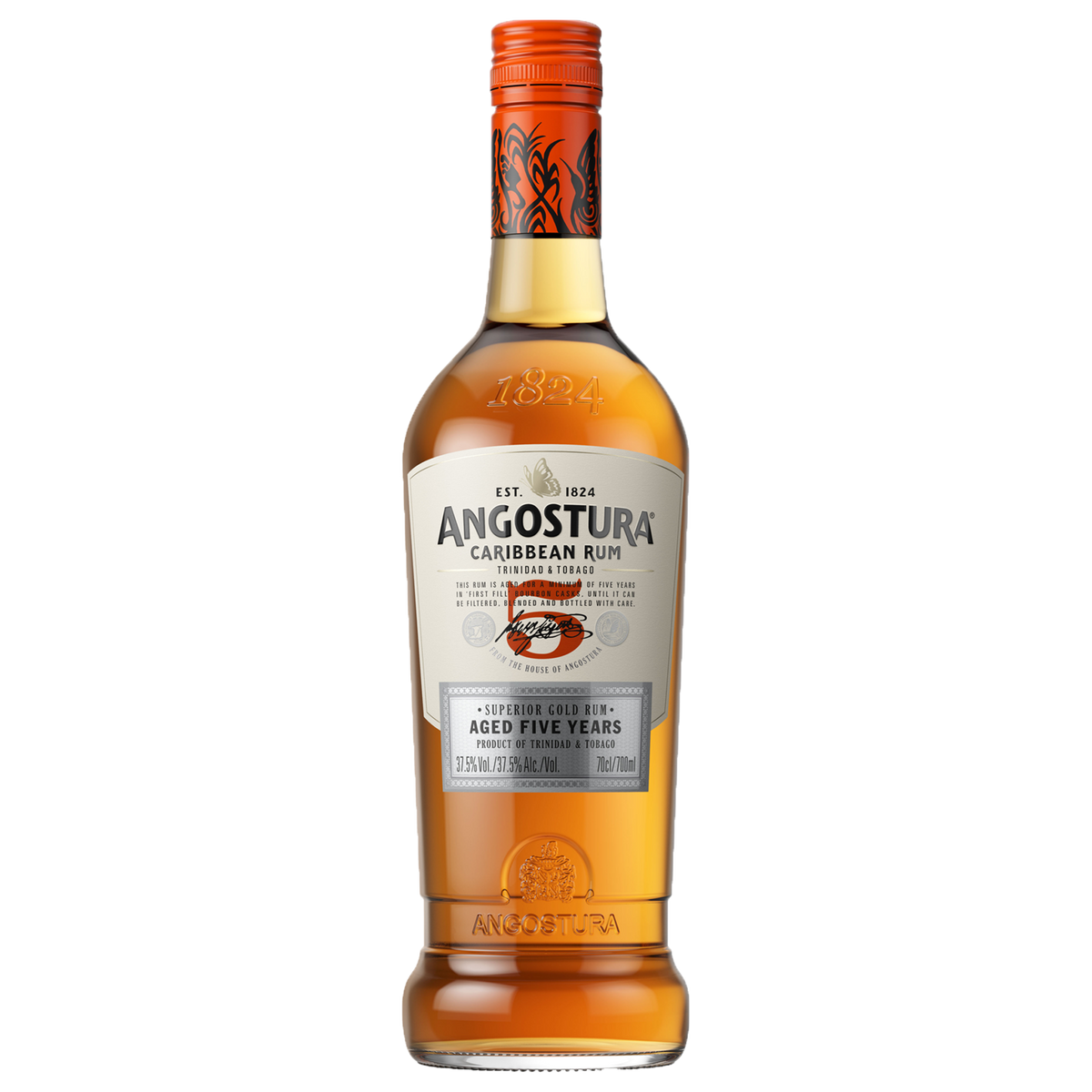 Angostura 5 Year Old Caribbean Rum 700ml