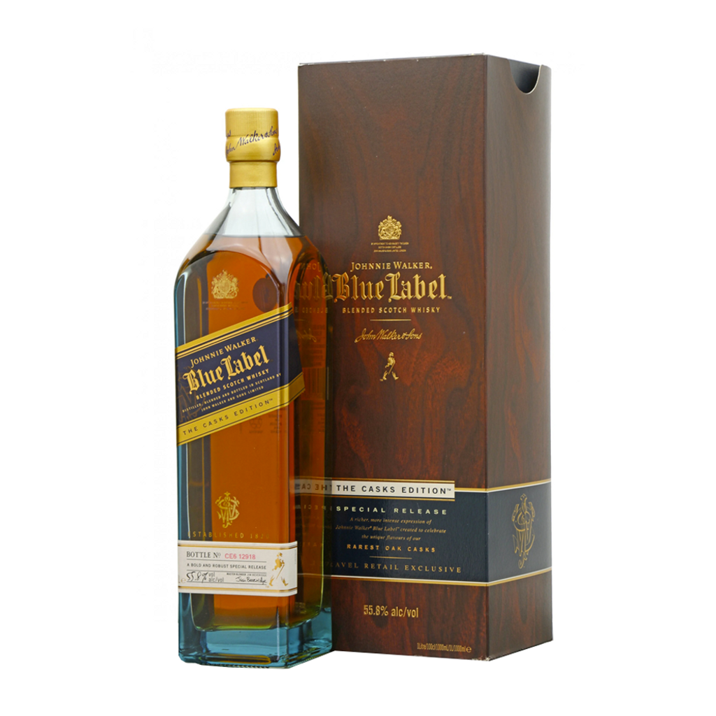 Johnnie Walker Blue Label The Casks Edition Cask Strength Blended Scotch Whisky 1L