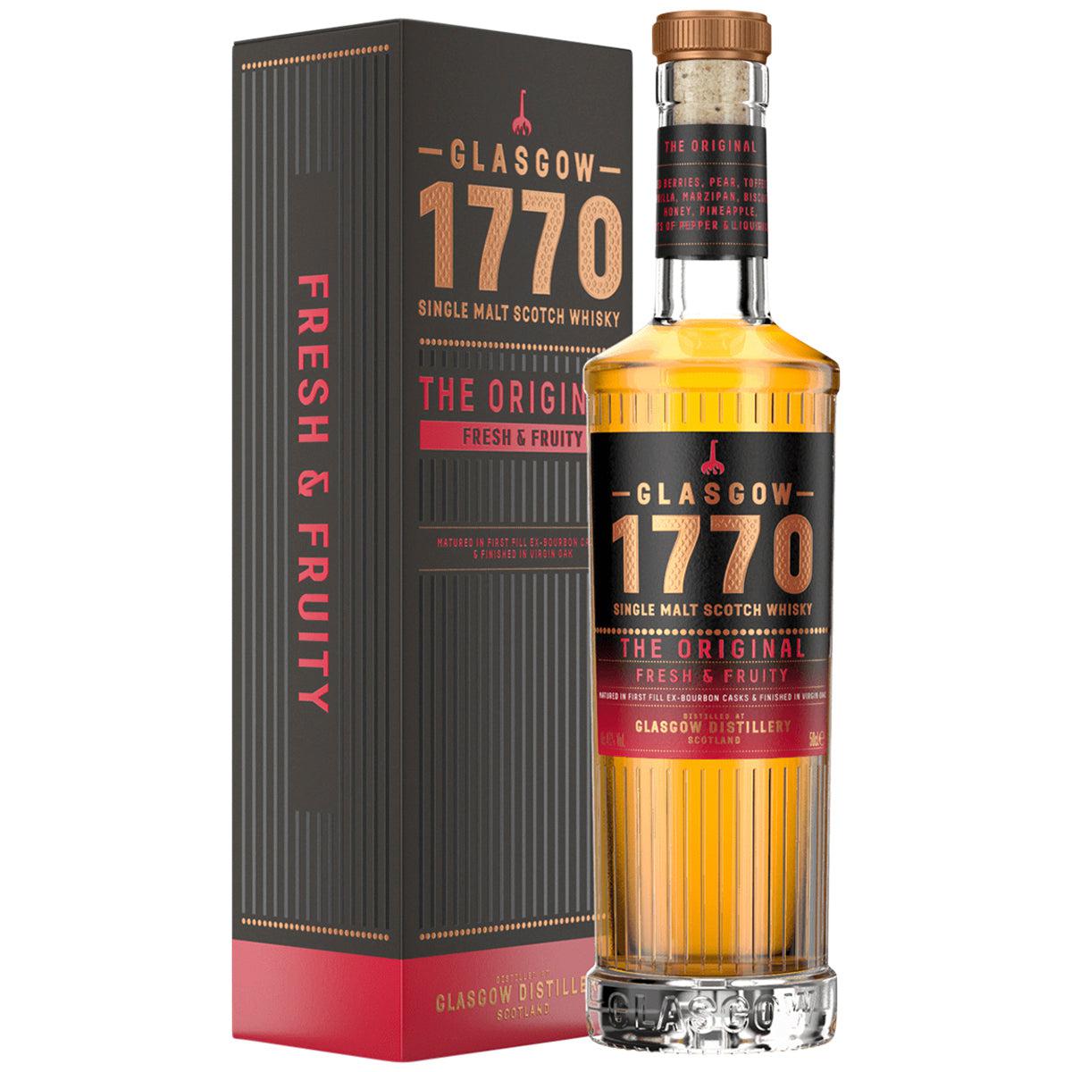 Glasgow 1770 Single Malt Scotch Whisky 500ml