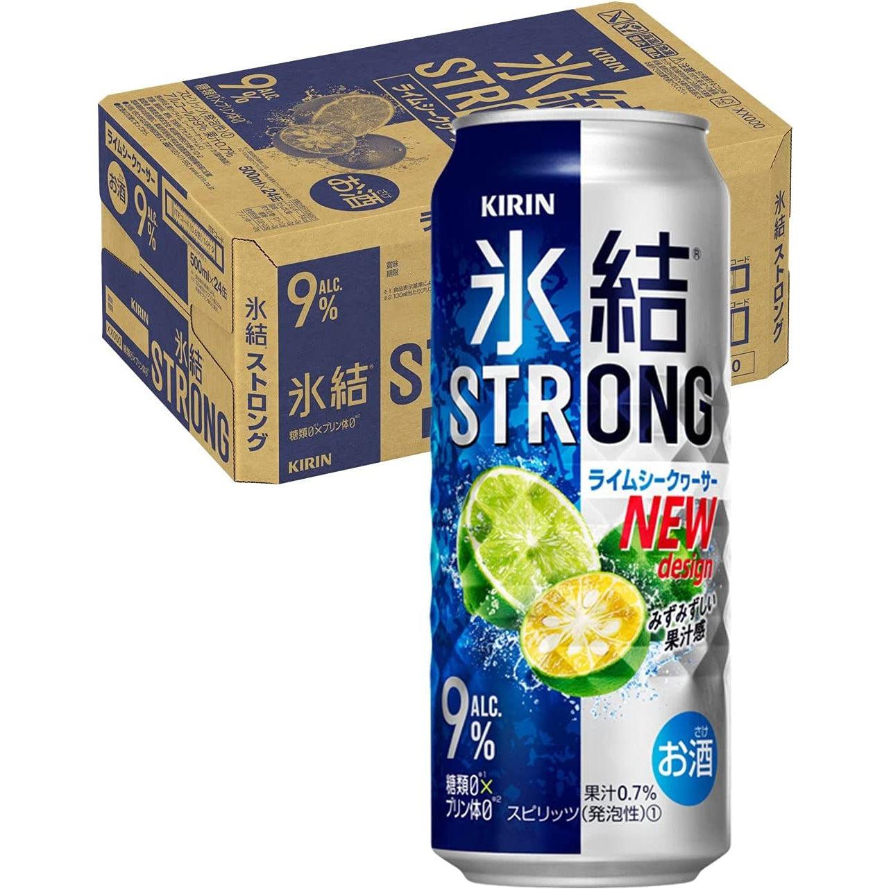 Kirin Hyoketsu Strong Lime Flat Lemon 9% Cans 350ml