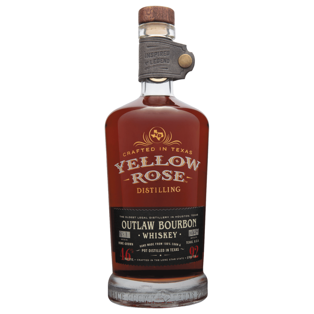 Yellow Rose Outlaw Bourbon Whiskey 700ml