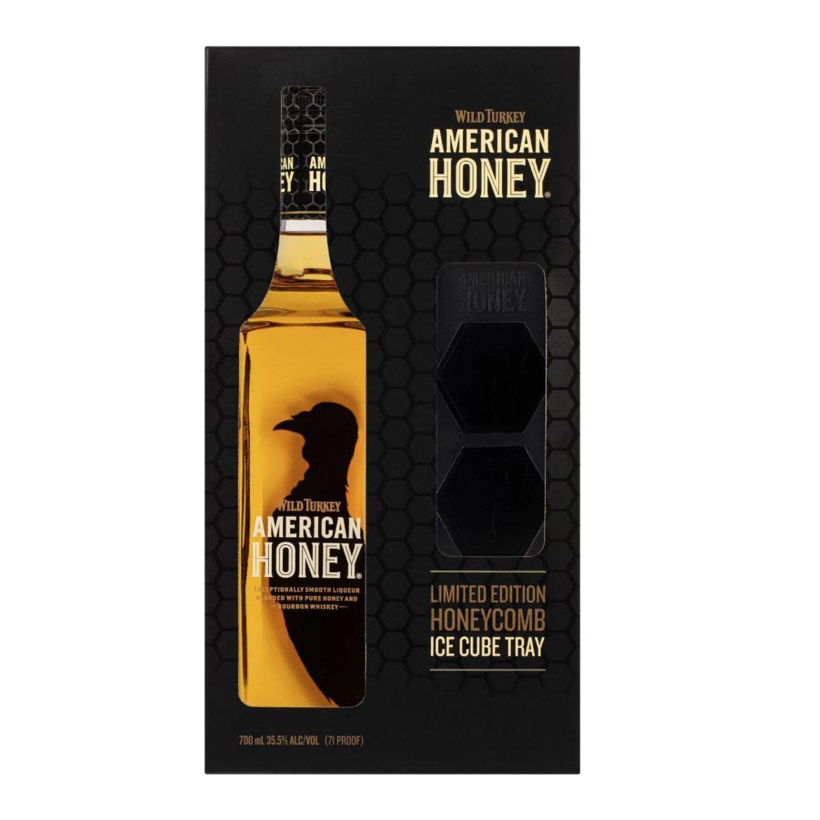 Wild Turkey American Honey Limited Edition HoneyComb Gift Pack 700ml