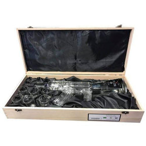 Russian AK47 Vodka Gun - Wooden Gift Set 700ml