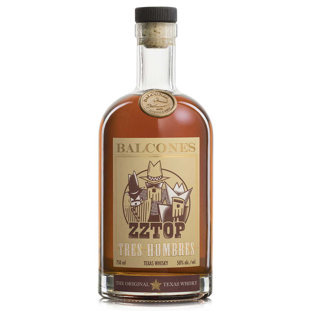Balcones ZZ Top Tres Hombres Texas Whisky 750ml