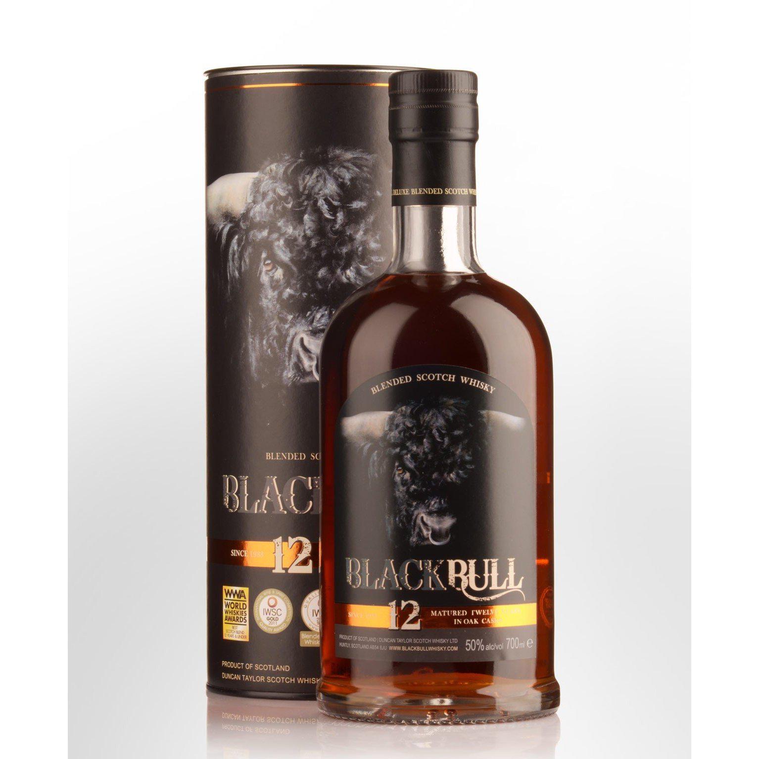Black Bull 12 Year Old Blended Scotch Whisky 700ml