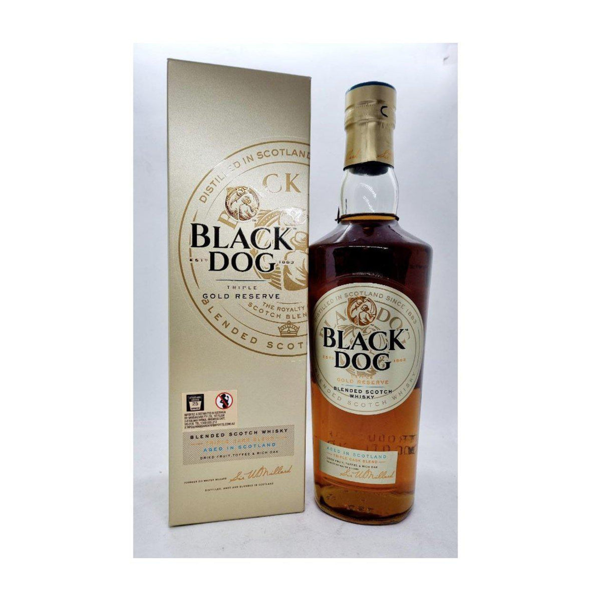 Black Dog Blended Gold Reserve Blended Scotch Whisky 750ml