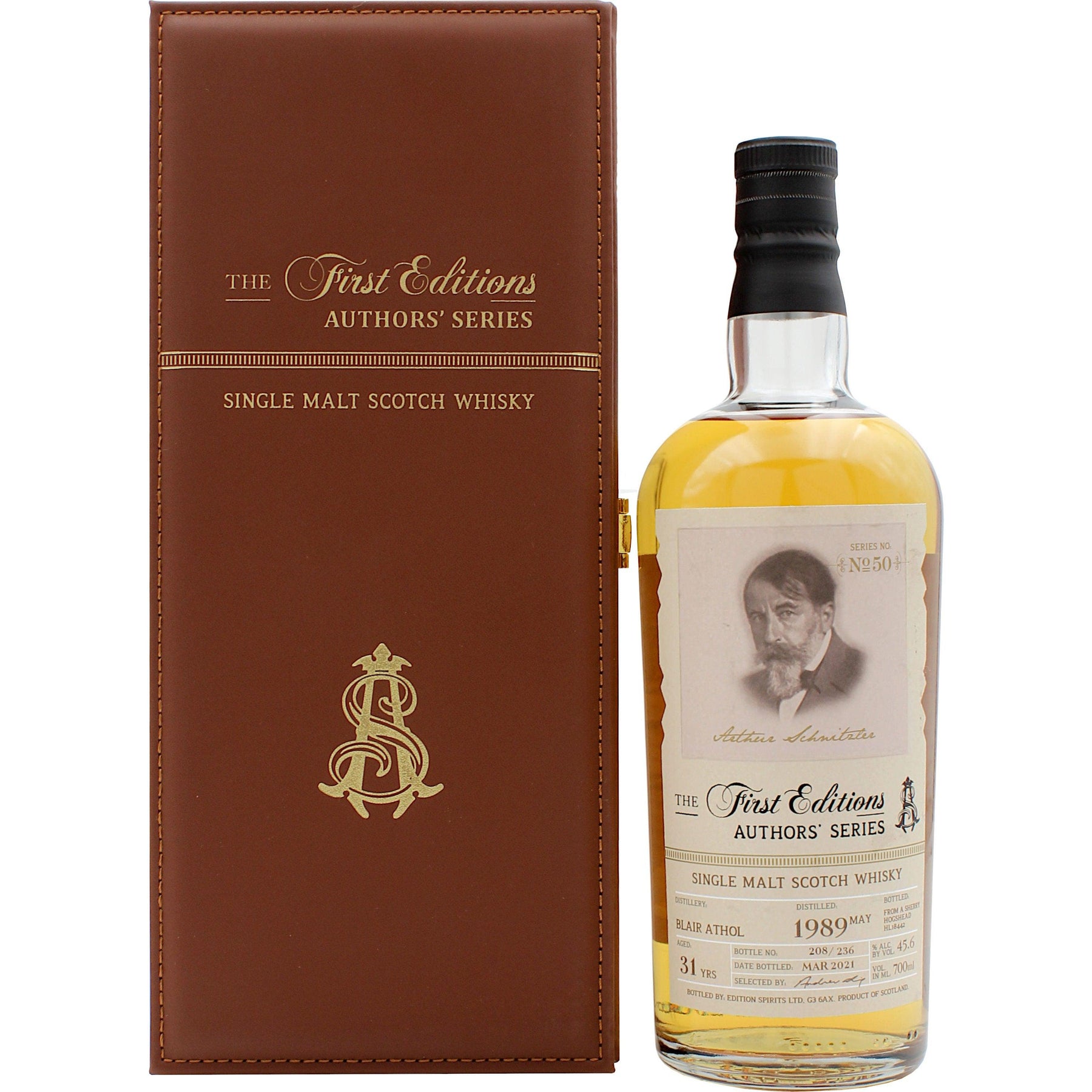 Hunter Laing & Co. Blair Athol 31 Years 1989 Author Series Sherry Cask First Editions Limited Edition Whisky 700ml