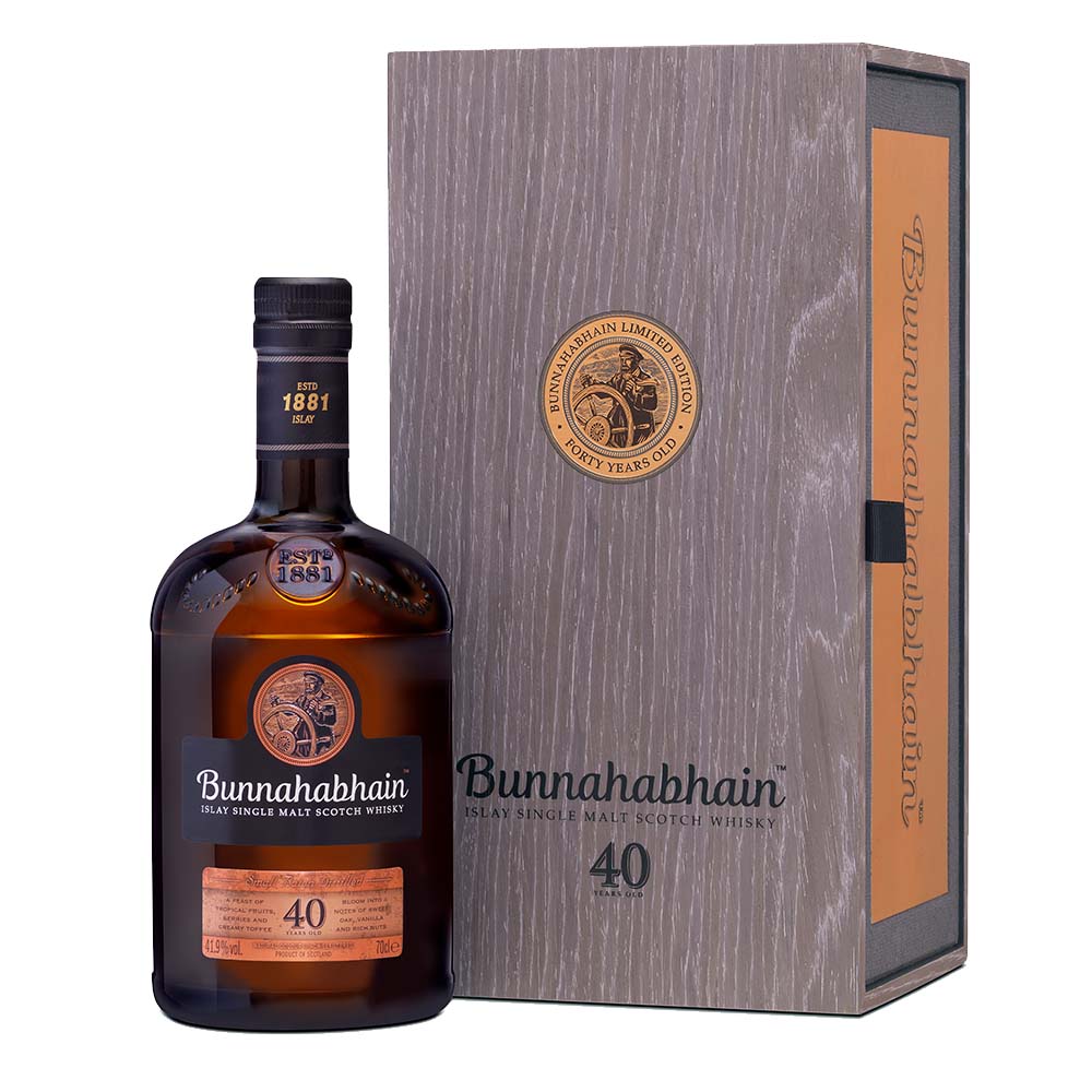 Bunnahabhain 40 Years Old Scotch Whisky 700ml