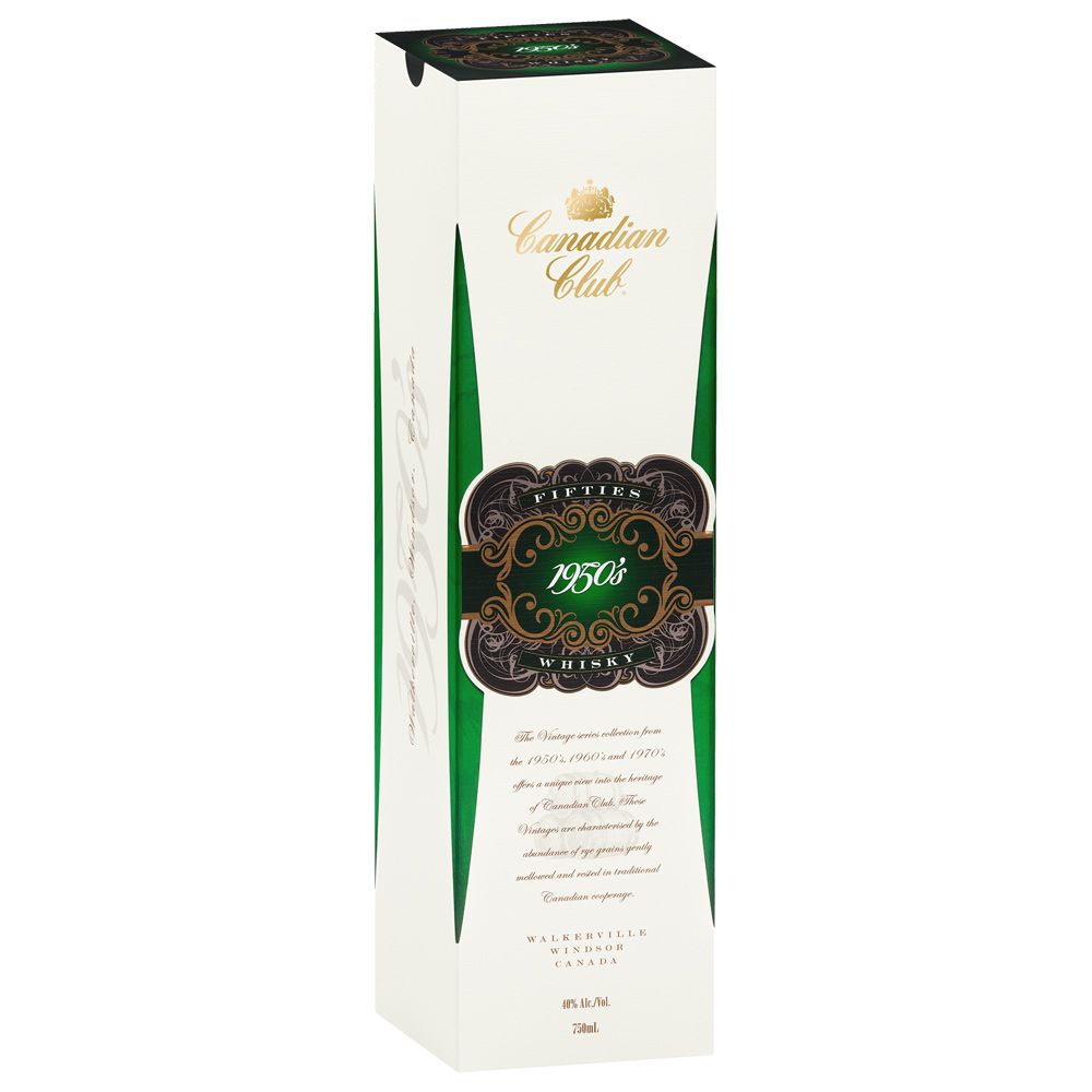 Canadian Club 1950s Whisky 750ml