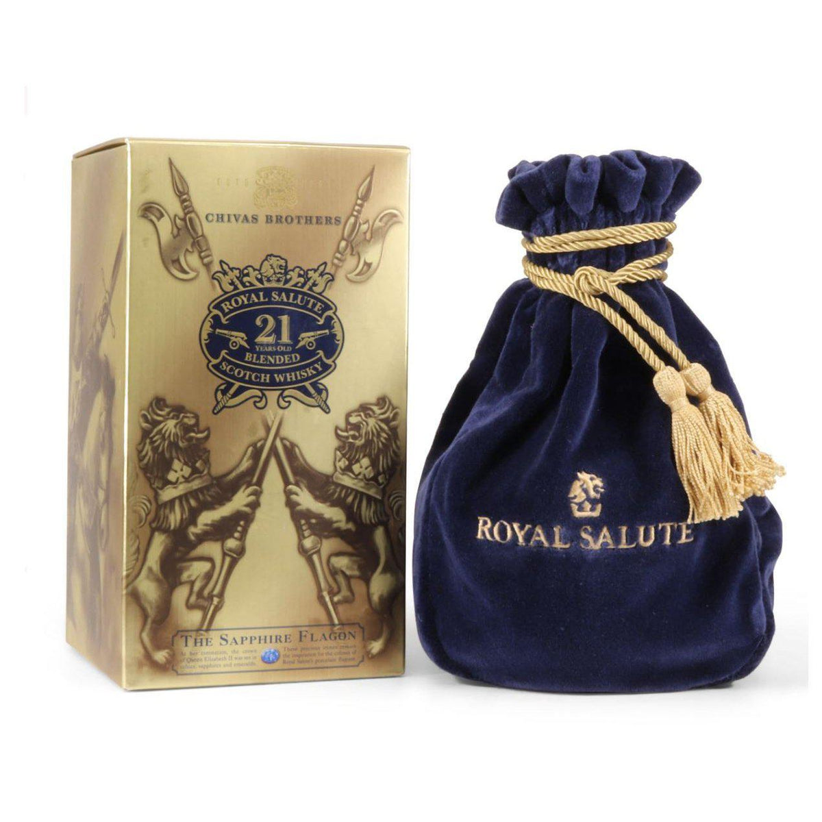 Chivas Regal Royal Salute 21 Years Old (Sapphire Flagon) 700ml Limited Edition