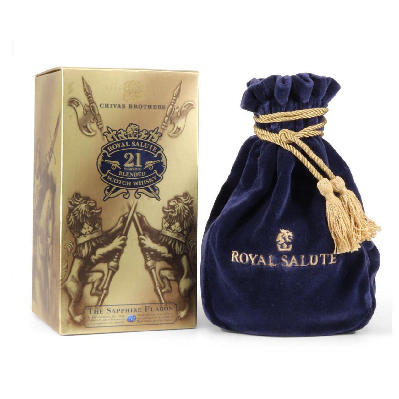 Chivas Regal Royal Salute 21 Years Old (Sapphire Flagon) 1L Limited Edition