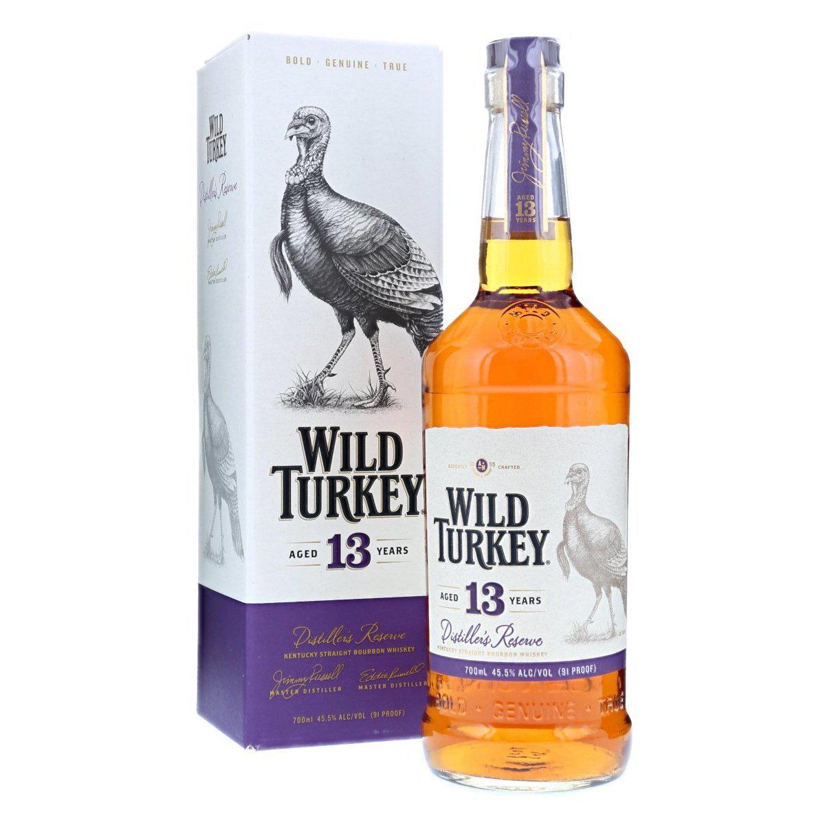 Wild Turkey 13 Year Old Distiller's Reserve Bourbon 700ml
